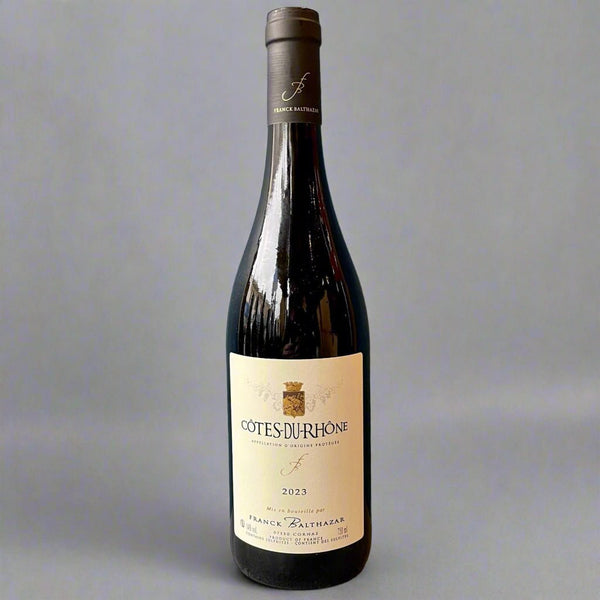 Franck Balthazar, Cotes Du Rhone, 2023 – Takeaway Red Wine from Cave Bristol