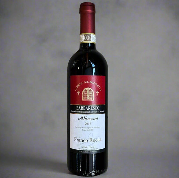 Franco Rocca, Barbaresco DOCG 'Albesani', 2018 – Takeaway Red Wine from Cave Bristol