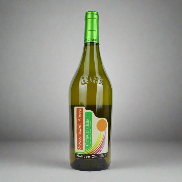 Citrus, saline, energetic Jura Chardonnay from Philippe Chatillon. Certified biodynamic, hand-harvested, minimal intervention, pure Jura expression.