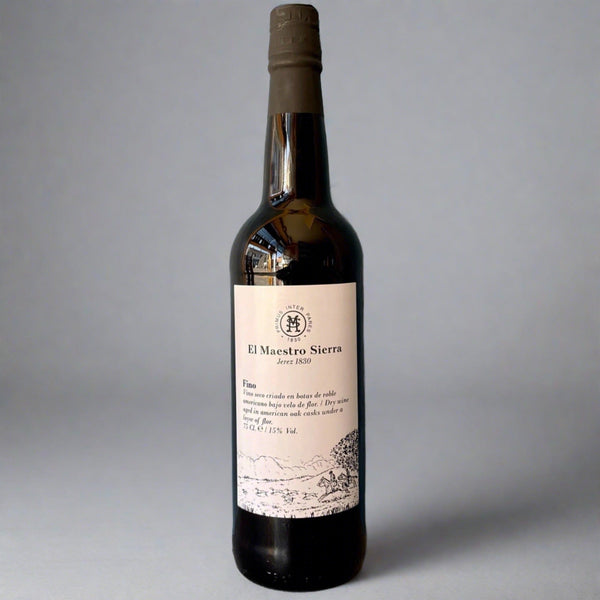 Bodegas El Maestro Sierra, Fino Sherry – Fortified & Sweet from Cave Brizzle