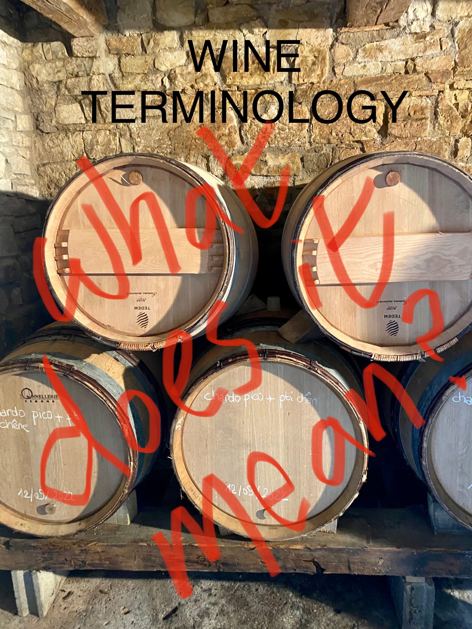 A - Z of some popular wine terminology.