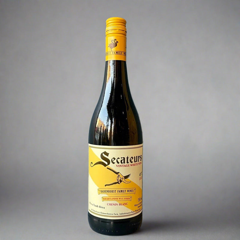 AA Badenhorst, Secateurs Chenin: Swartland Chenin Blanc, bright and fresh.