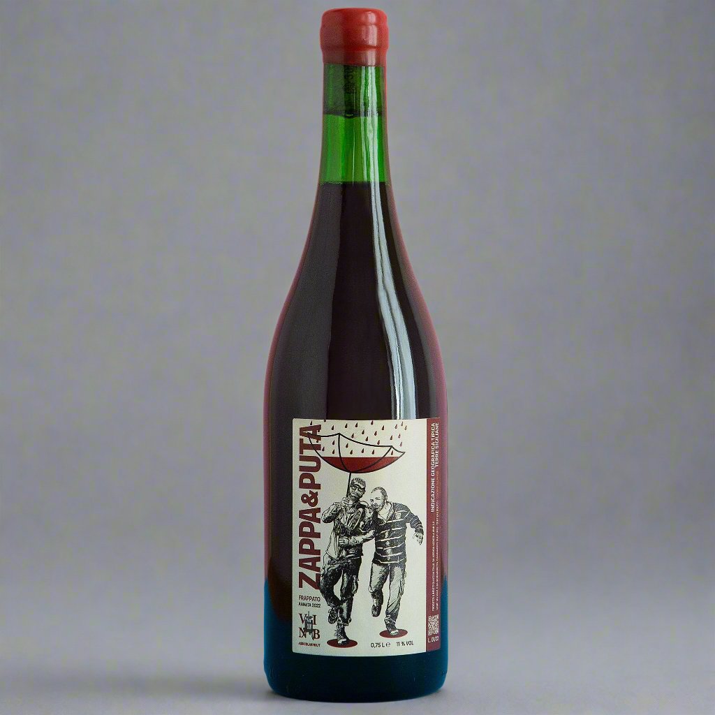 Azienda Agricola VINB, Zappa E Puta: 100% Frappato from Sicily. Light and juicy with perfumed notes. A perfect gift for any light red lover.