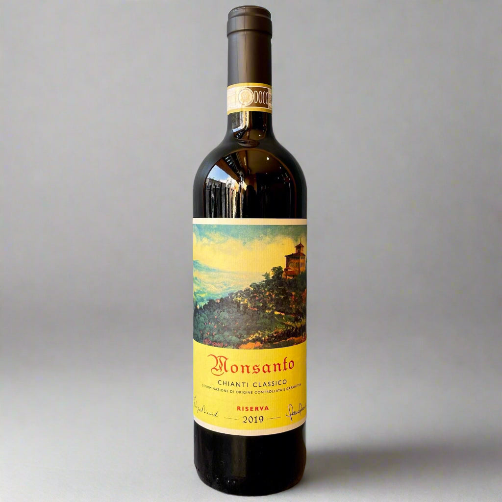 A rich, complex red wine blend of Sangiovese, Canaiolo, and Colorino, aged in French oak, showcasing depth and balance with earthy and fruity notes.