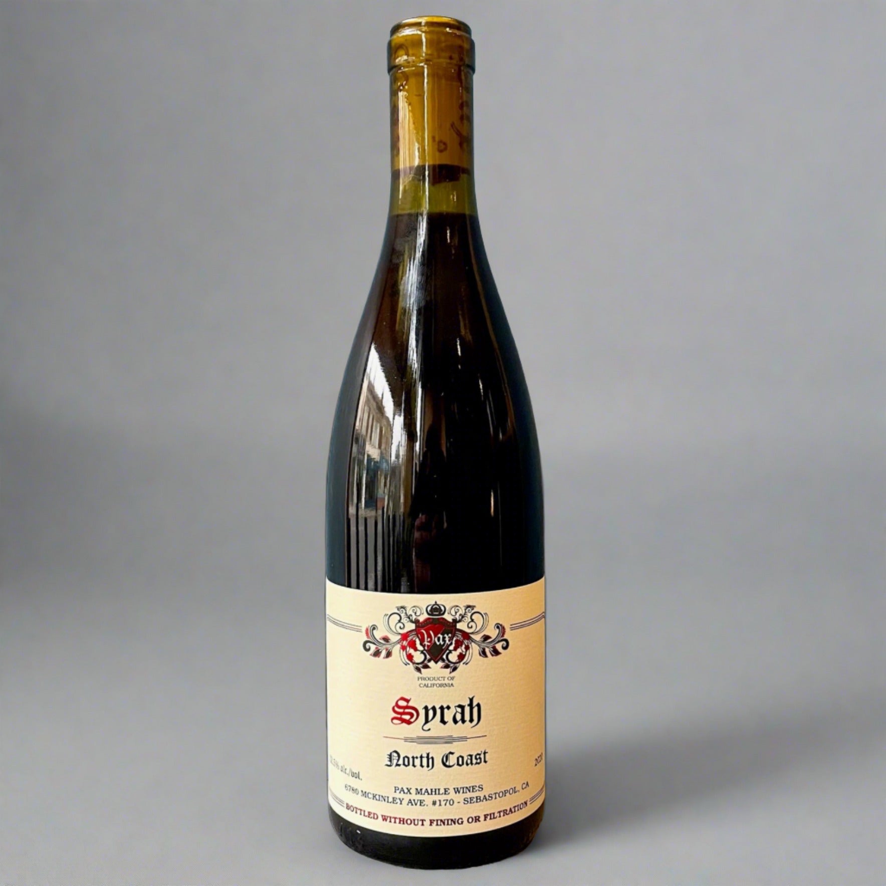 Pax, North Coast Syrah