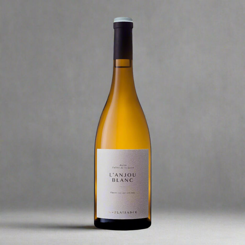 Château de Plaisance 2024 Anjou Blanc: Organic, biodynamic Chenin Blanc from Loire. Peach, citrus, mineral. Hand-harvested, minimal sulfur, native yeast fermentation.