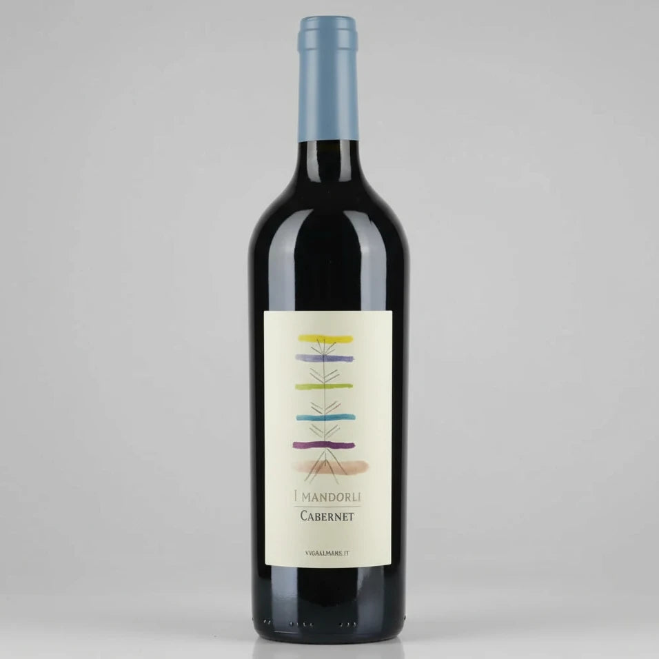 Organic Tuscan Cabernet Sauvignon (2022). Handpicked, native-yeast fermented, aged in French barriques. Blackcurrant, tobacco, fine tannins. 14.5%.
