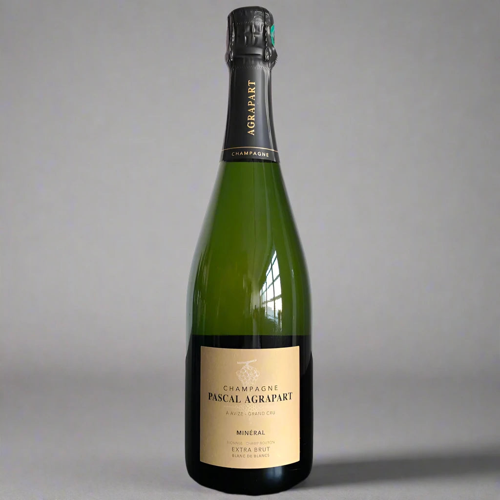 Pascal Agrapart, Avize Grand Cru &#39;Mineral&#39;: Top Grand Cru Champagne made from 100% Chardonnay. Mineral and racy this is top stuff!