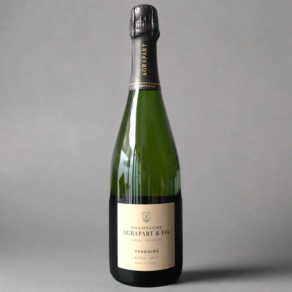Pascal Agrapart, Terroirs Grand Cru, NV: 100% Chardonnay Champagne. Buttery and rich with a beautiful nuttiness.
