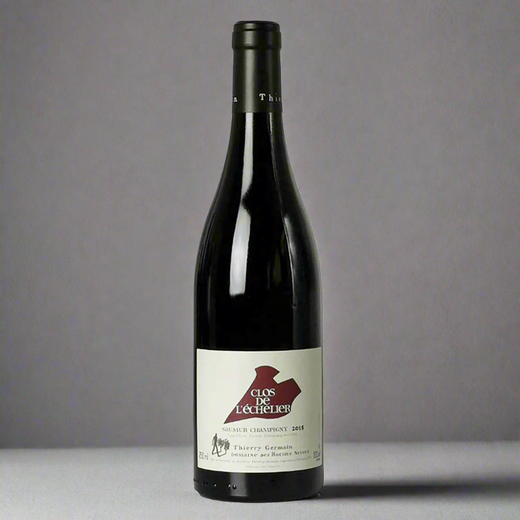 Biodynamic Loire Cab Franc by Thierry Germain. Hand-harvested, native yeast, aged in foudres. Blackcurrant, earth, mineral, vibrant, saline.
