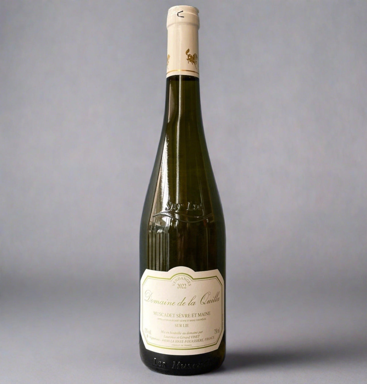 Domaine De La Quilla, Muscadet Sur Lie, 2023 – Takeaway White Wine from Cave Bristol