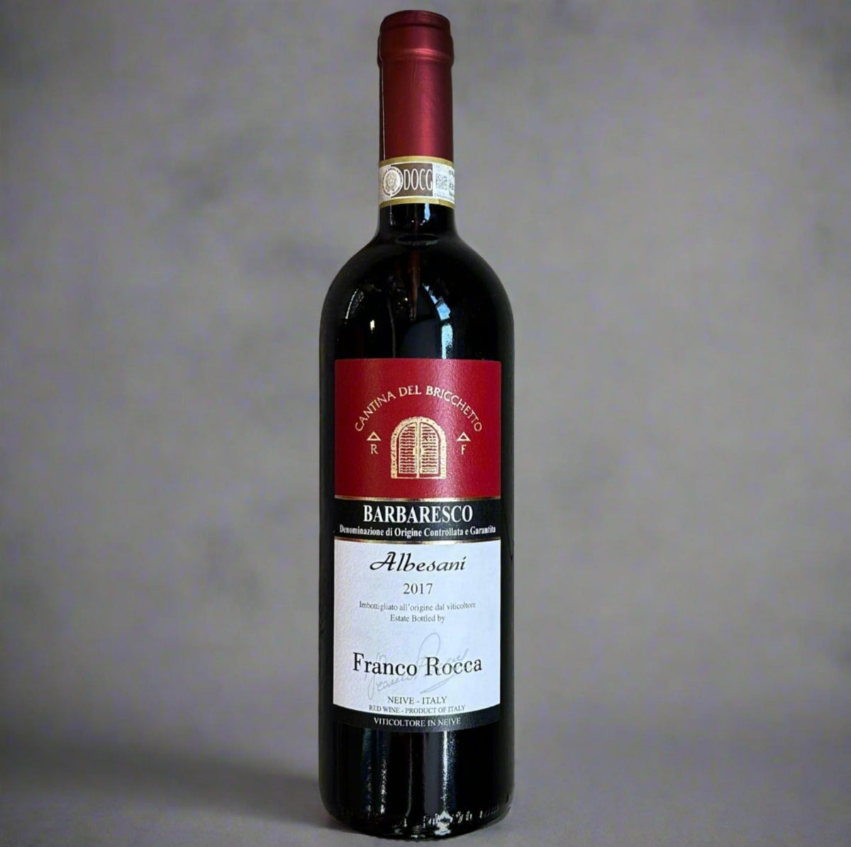Franco Rocca, Barbaresco DOCG &#39;Albesani&#39;, 2018 – Takeaway Red Wine from Cave Bristol