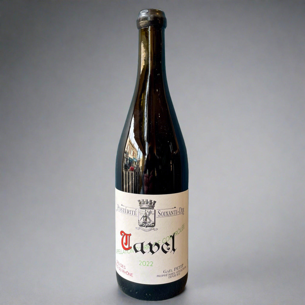 Moulin - La - Viguerie - Gael Petit, Tavel Postérité Soixante - Dix, 2023 – Takeaway Rose Wine from Cave Bristol