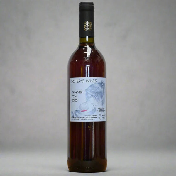 Okro's Wines, Sister's Wines Tavkveri Rose, 2022 – Takeaway Rose Wine from Cave Bristol