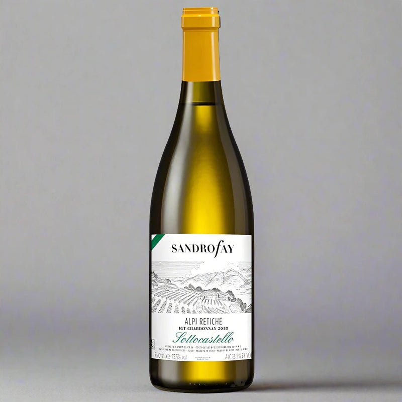 Sandro Fay, Chardonnay Alpi Retiche IGT 'Sotto Castello', 2023 – Takeaway White Wine from Cave Bristol
