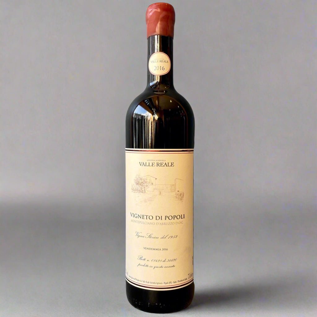 Valle Reale, Montepulciano, 2016 – Takeaway Red Wine from Cave Bristol
