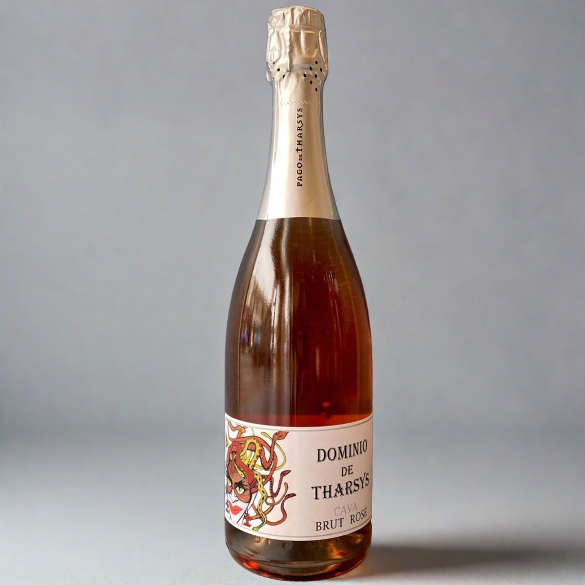 pago de tharsys, cava brut rosado, nv