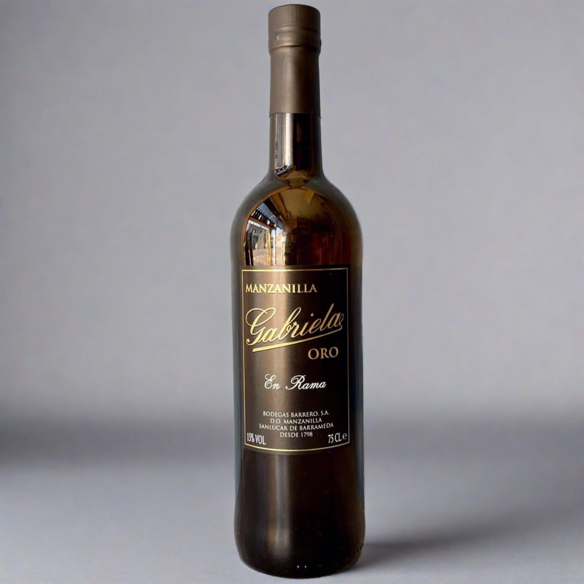 Bodegas Barrero, Manzanila Gabriela Oro En Rama, NV – Fortified &amp; Sweet from Cave Brizzle