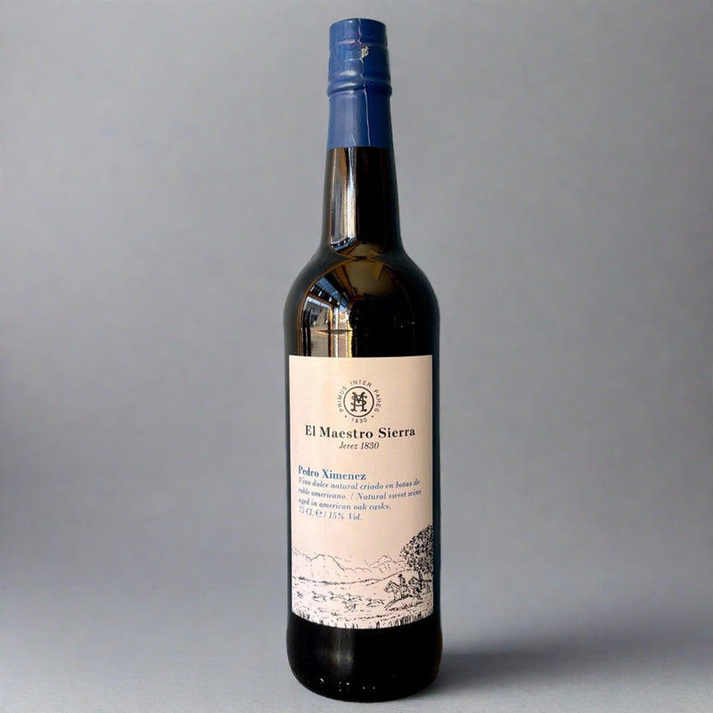 Bodegas El Maestro Sierra, Pedro Ximenez Sherry, NV – Fortified & Sweet from Cave Brizzle