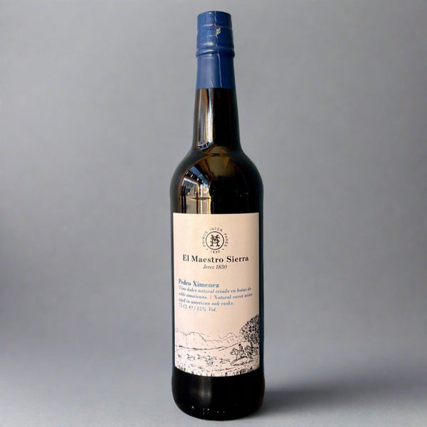 Bodegas El Maestro Sierra, Pedro Ximenez Sherry, NV – Fortified & Sweet from Cave Brizzle