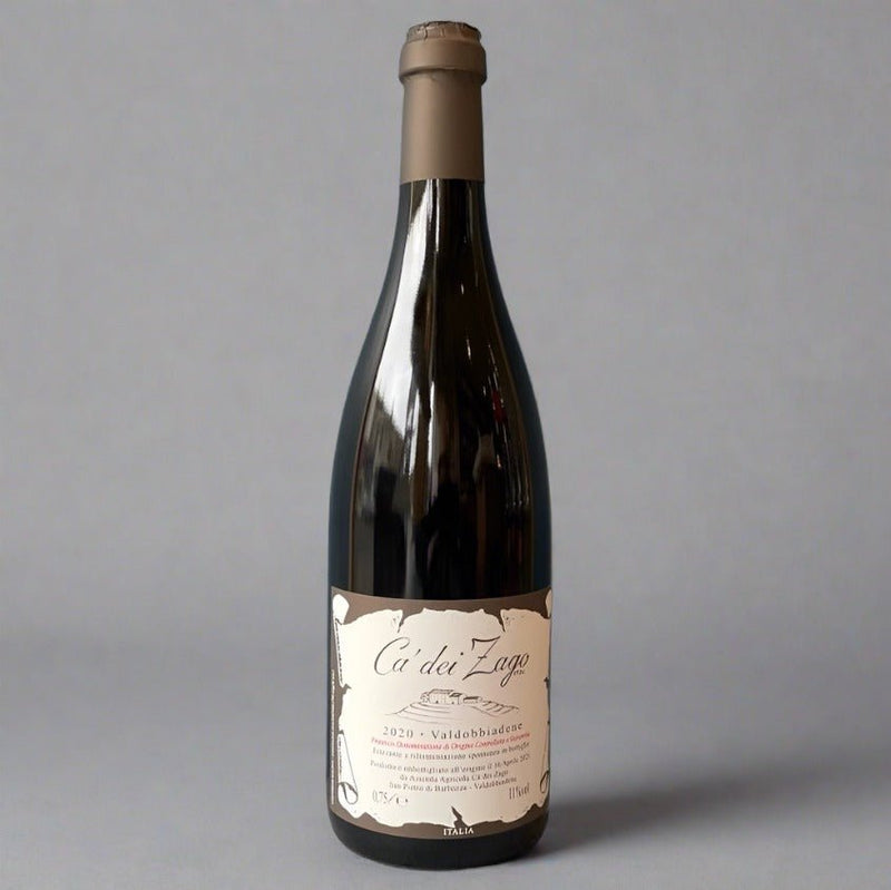 Ca’ dei Zago, Valdobbiadene Col Fondo Prosecco, 2023 – Takeaway Sparkling Wine from Cave Bristol