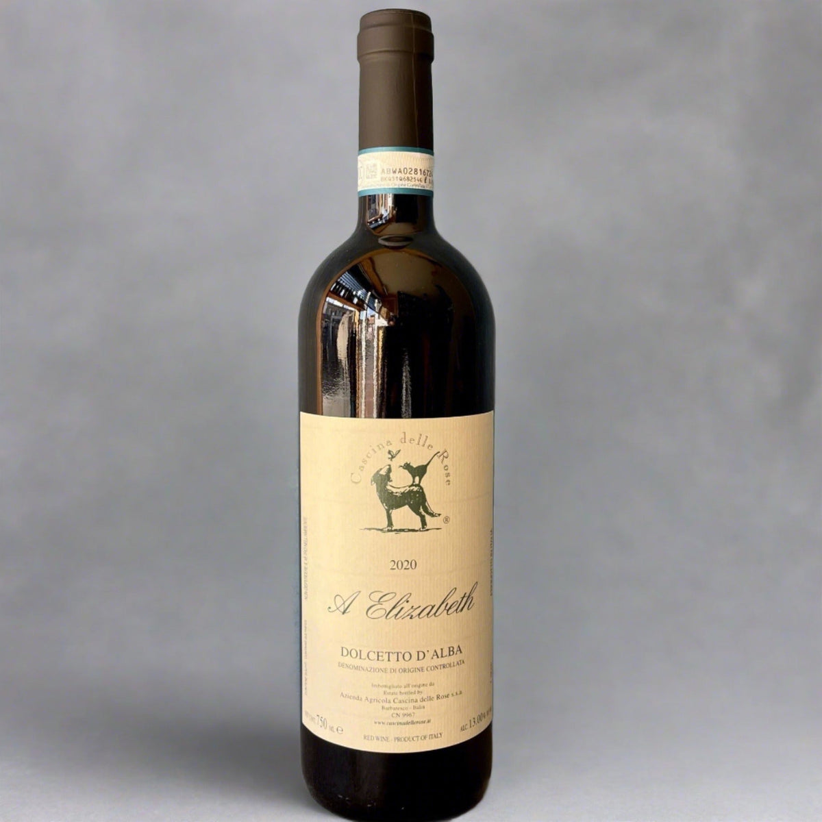 Cascina Delle Rose, Dolcetto &#39;A Elizabeth&#39;, 2023 – Takeaway Red Wine from Cave Brizzle