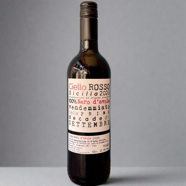 Ciello, Rosso, 2023 – Takeaway Red Wine from Cave Brizzle