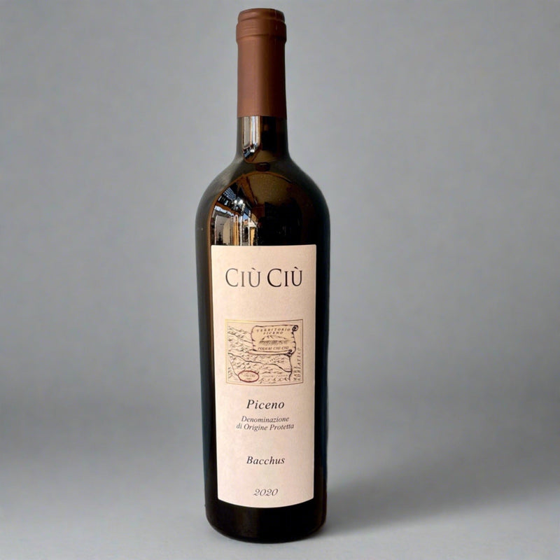 Ciu Ciu, Rosso Piceno Bacchus, 2025 – Takeaway Red Wine from Cave Brizzle