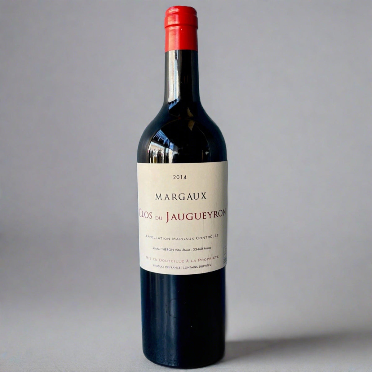 Clos de Jaugueyron, Margaux, 2017 – Takeaway Red Wine from Cave Brizzle