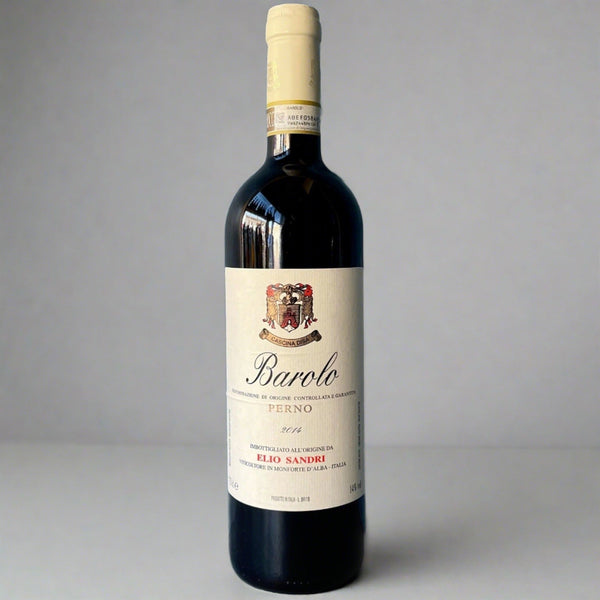Elio Sandri, Barolo Perno, 2018 – Takeaway Red Wine from Cave Brizzle