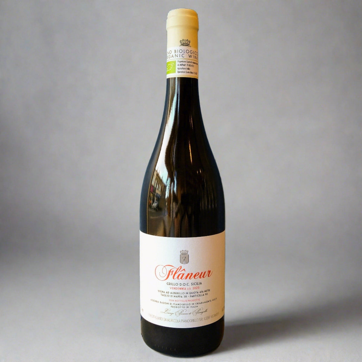 Pianogrillo, Flaneur, 2023 – Takeaway Orange Wine from Cave Brizzle