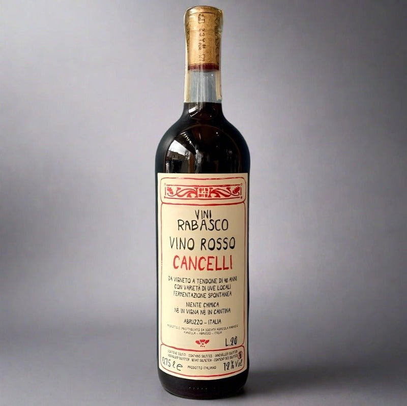 Societa Agricola Rabasco, Cancelli Rosso, 2025 – Takeaway Red Wine from Cave Brizzle